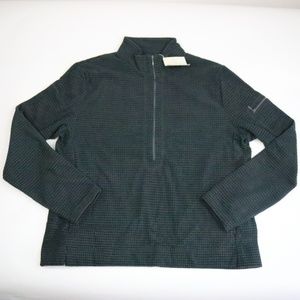 E P PRO Charcoal Grey Half Zip Pullover - M-O031